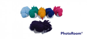 Pasarica din mohair lucrata manual cod k459 - Img 2