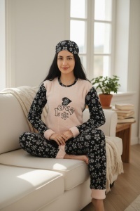 Pijama groasa cocolino de dama COD PJ-054