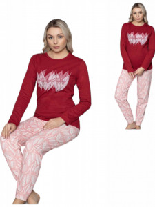 pijama vatuita de dama din bumbac 100% model nou cod L74960 - Img 1