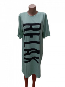 rochie dama cu maneca scurta cu buzunare cod n3410 - Img 2