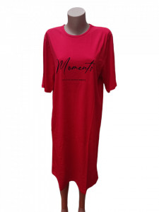 rochie dama cu maneca scurta cu buzunare cod n3421 - Img 2