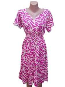 Rochie de vara cu diferite imprimeuri model nou cod x5657