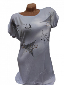 tricou dama cu maneca scurta cod m858