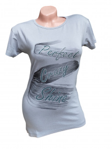 Tricou dama cu maneca scurta cod x0221 - Img 2