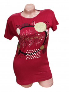 Tricou dama cu maneca scurta cod x0226 - Img 2