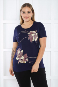 Tricou dama cu maneca scurta cod x0246 - Img 2