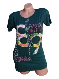 Tricou dama din bumbac model nou cod x1225