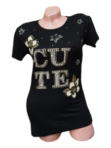 Tricou dama din bumbac model nou cod x1235