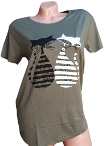 Tricou dama din bumbac model nou cod x2810