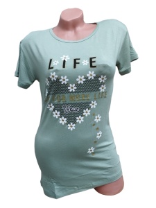 Tricou dama din bumbac model nou cod x2860