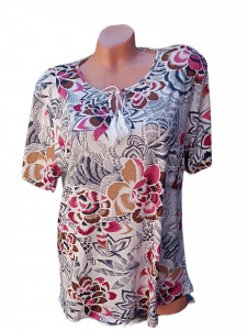 bluza dama eleganta cu maneca scurta model nou cod L20645 - Img 2