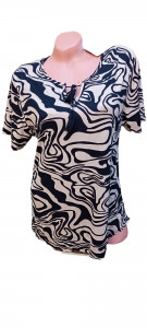 bluza dama eleganta cu maneca scurta model nou cod L20779 - Img 2