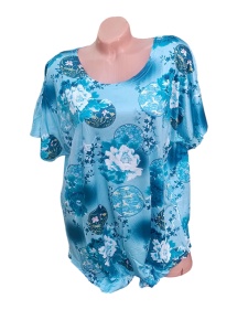 Bluza dama eleganta cu maneca scurta model nou cod x5804