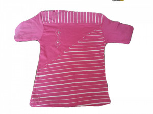 Bluza fata moderna cu maneca scurta cod 1130 - Img 4
