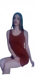 compleu dama din tricot finut model nou cod L22948 - Img 2