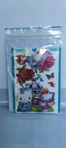 Felicitare cu floare si petale 3D lucrate manual cod k719 - Img 3