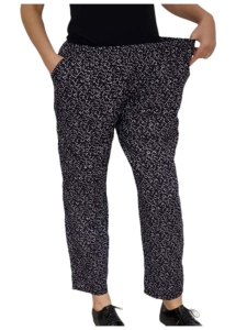 Pantaloni lungi vaporosi de vara pentru dama cod x5370