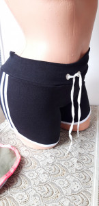 Pantaloni scurti de trening de dama cod 617 - Img 3