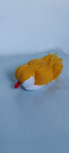 Pasarica din mohair lucrata manual cod k415 - Img 2