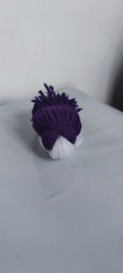 Pasarica din mohair lucrata manual cod k422 - Img 4