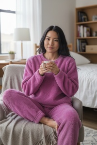 Pijama groasa cocolino de dama COD PJ-051