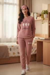 Pijama groasa cocolino de dama COD PJ-091