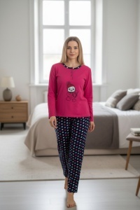 Pijama groasa din polar pentru dama COD PJ-360