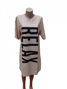 rochie dama cu maneca scurta cu buzunare cod n3411 - Img 2