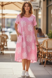 Rochie dama fabricatie Italia, croiala moderna, usoara si eleganta