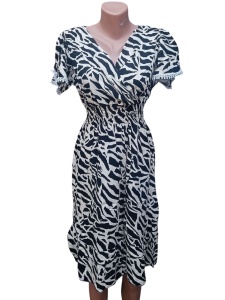 Rochie de vara cu diferite imprimeuri model nou cod x5658