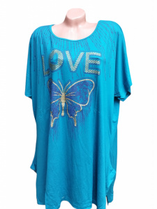 Tricou dama calitativ cu maneca scurta cod x0323 - Img 1