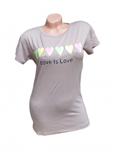 Tricou dama cu maneca scurta cod x0231 - Img 2