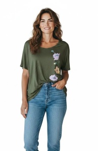 Tricou dama cu maneca scurta, marimi pana la 10xl