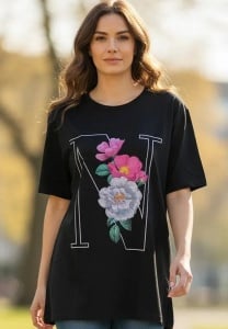 Tricou dama cu maneca scurta, marimi pana la 5xl