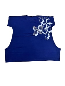 Tricou dama din bumbac marimi mari cod x5968