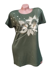 Tricou dama din bumbac model nou cod x1281