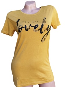 Tricou dama din bumbac model nou cod x2781