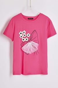 Tricou dama din bumbac model superb cod x5580