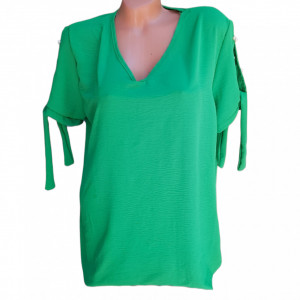 bluza dama calitativa din in model nou cod L12203 - Img 1