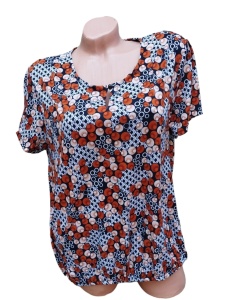 Bluza dama cu maneca scurta cod x2393