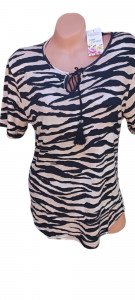bluza dama eleganta cu maneca scurta model nou cod L20770 - Img 2