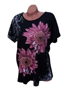 Bluza dama eleganta cu maneca scurta model nou cod x5821