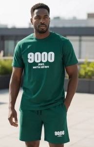 Compleu barbati de vara, tricou cu maneca scurta si pantaloni scurti