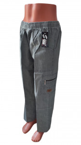 Pantaloni lungi ce imita inul pentru barbati cod T1229