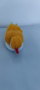 Pasarica din mohair lucrata manual cod k415 - Img 1