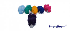 Pasarica din mohair lucrata manual cod k459 - Img 4