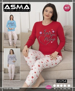 Pijama dama din bumbac model nou cod x5601