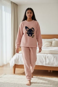 Pijama groasa cocolino de copii COD PJ-184
