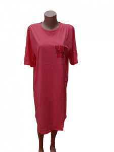 rochie dama cu maneca scurta cu buzunare cod n3443 - Img 2