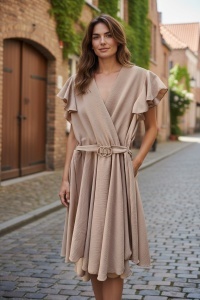 Rochie dama fabricatie Italia, croiala moderna, usoara si eleganta